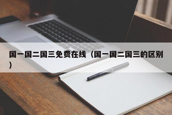 国一国二国三免费在线（国一国二国三的区别）